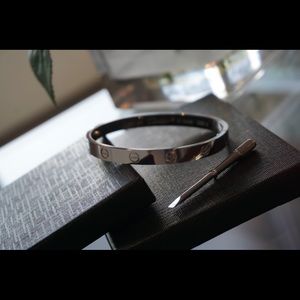 HQ Silver Love Bracelet